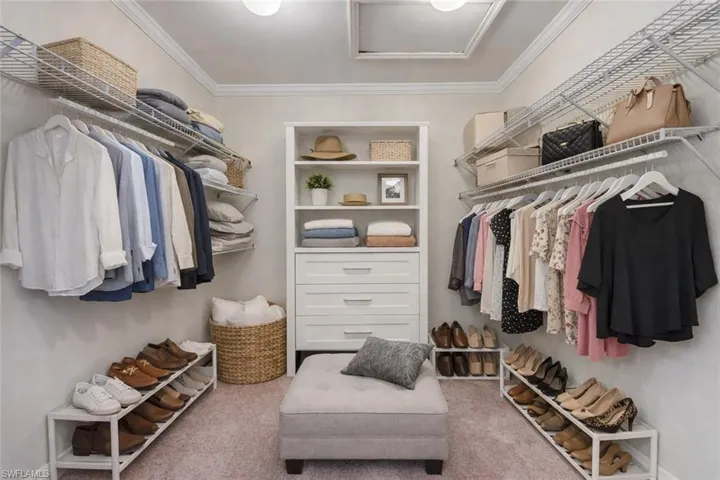 Primary closet - 2nd floor
