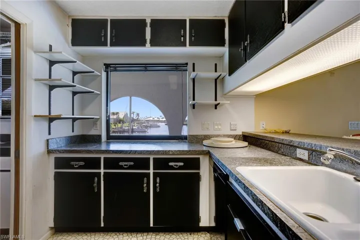 Kitchen with sink