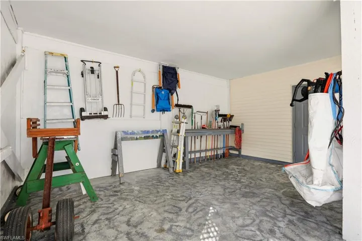 Under home storage and parking