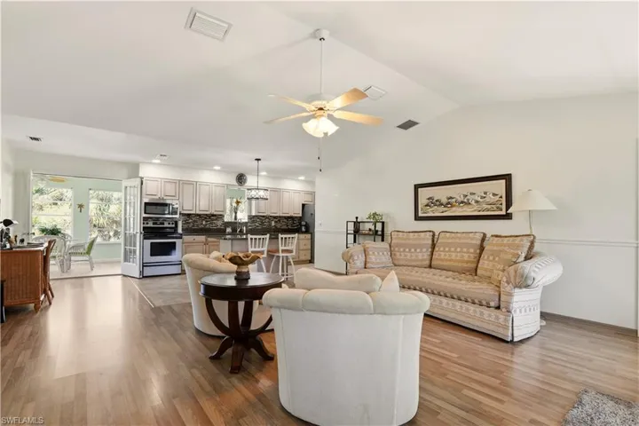View from front door into the home