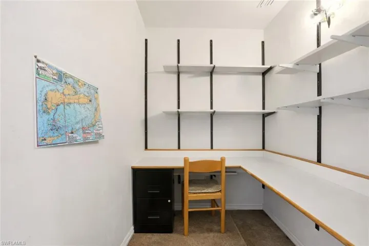 Office space or large pantry right off the kitchen