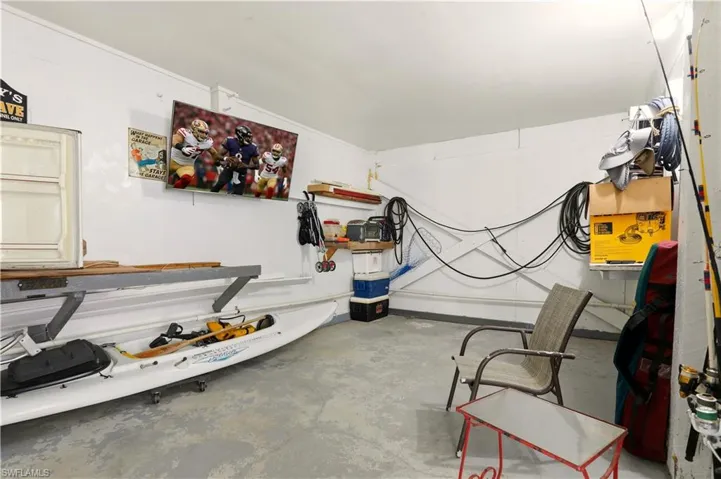 Secure storage under the home