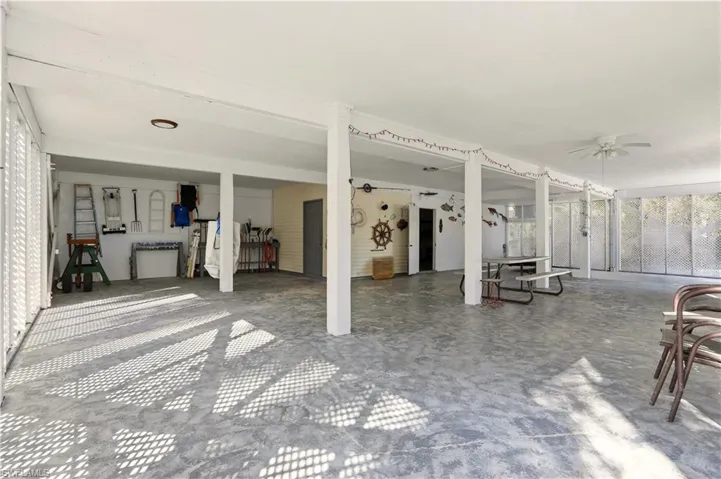 Under home storage and parking