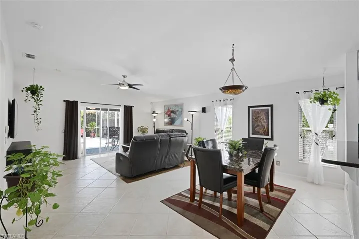 Nice and bright open floorplan and every window looks out to preserve or landscaped area.