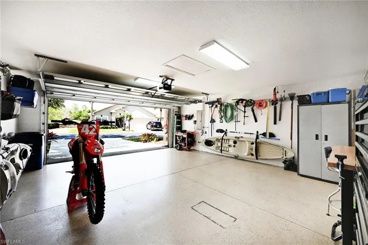 Kayaks and fishing gear included! Lawn equipment included!