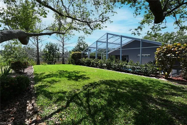 Large back yard for throwing a football or entertaining guests!