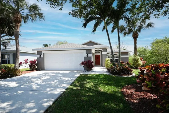 Beautiful curb appeal! This home won Yard of the Month last year!
