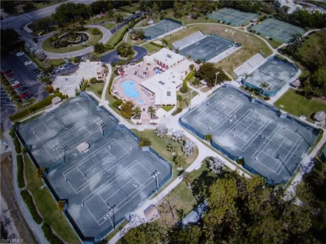 View of property location with a pool area