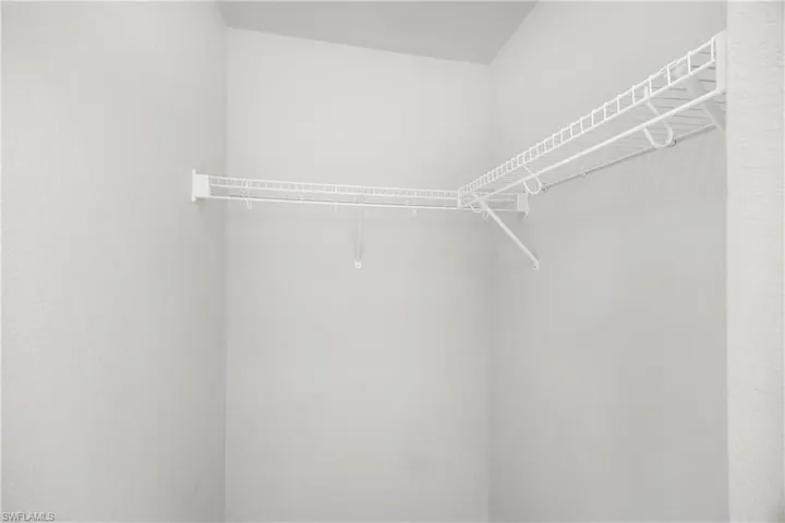 View of spacious closet