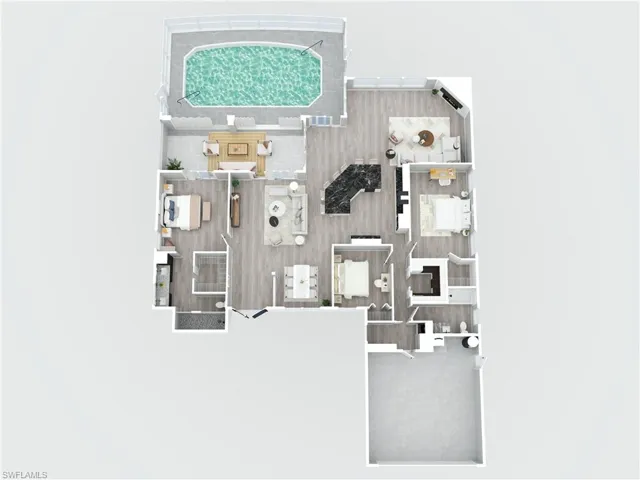 View of 3D Floor Plan