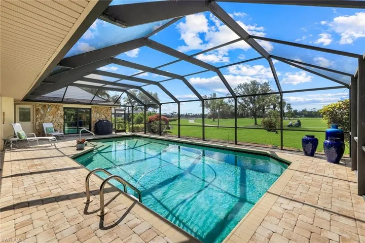 Expansive Pool Cage with Super Screen, Super Engineered By Liberty Aluminum