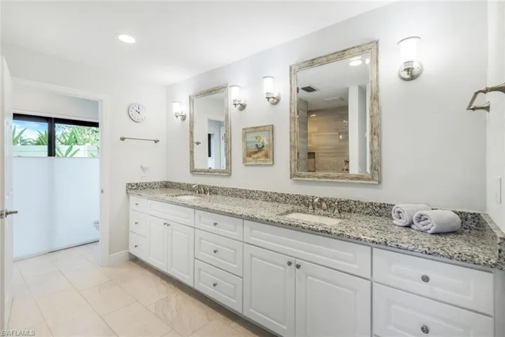 Everything You Need for the Spa Shower, Comfort Experience. Private Toilet Closet with Linen Closet