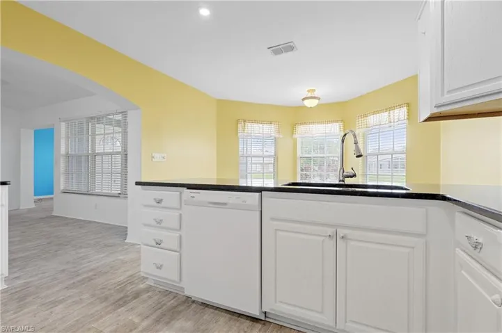 Looking into dining area or sitting area.