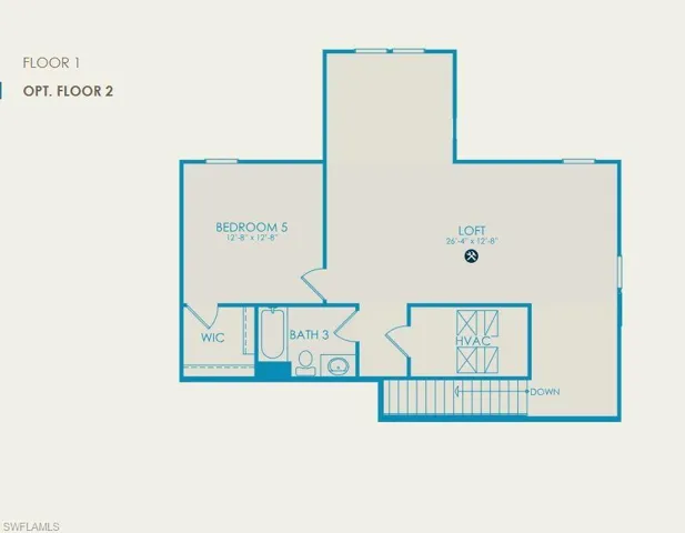 Floor plan  - 2nd floor