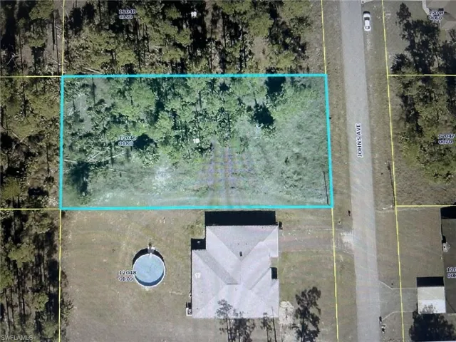 Aerial overview of property's location