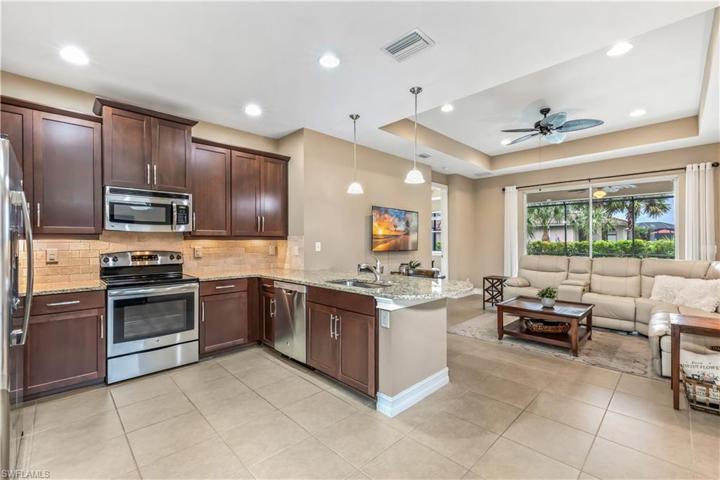 Kitchen and Living Room