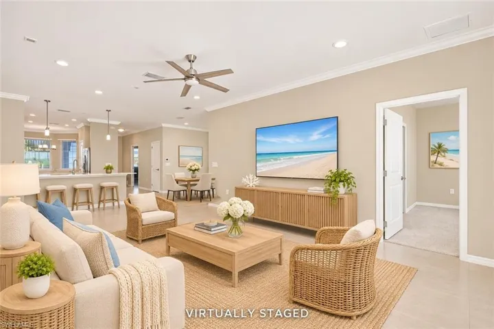 Primary staged family room