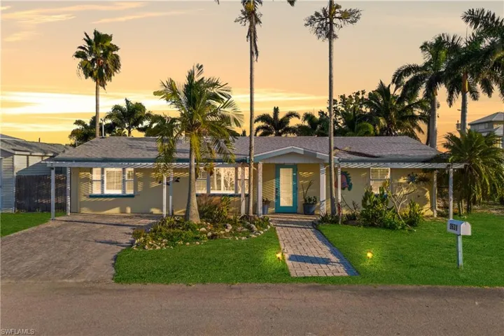 Enjoy beautiful sunset vistas from the front yard in this vibrant waterfront community.