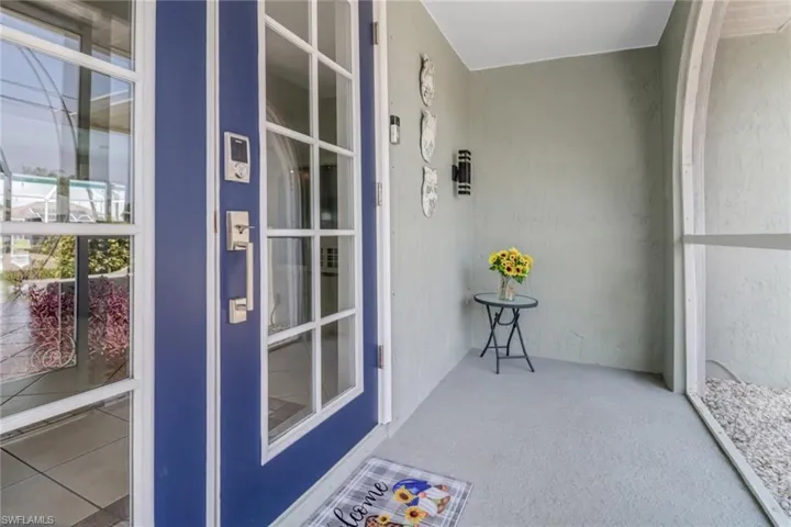 View of property entrance