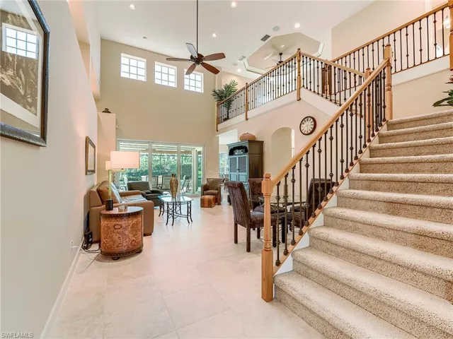 STAIRS HAVE BEEN UPGRADED WITH WROUGHT IRON