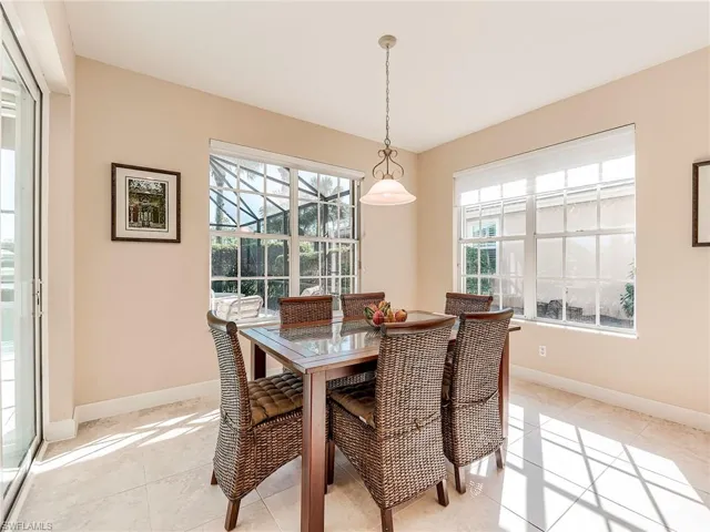 EAT IN KITCHEN OFFERS CORNER WINDOWS
