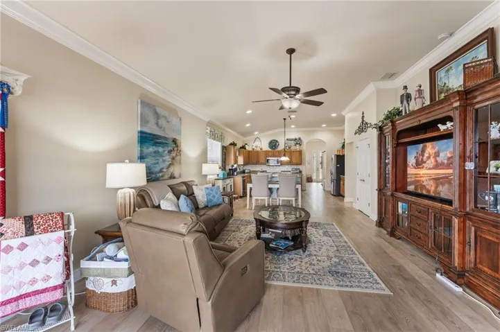 Family Room to Kitchen View