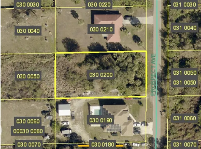 Map of property location