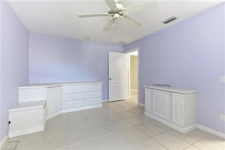 2nd bedroom with built-ins