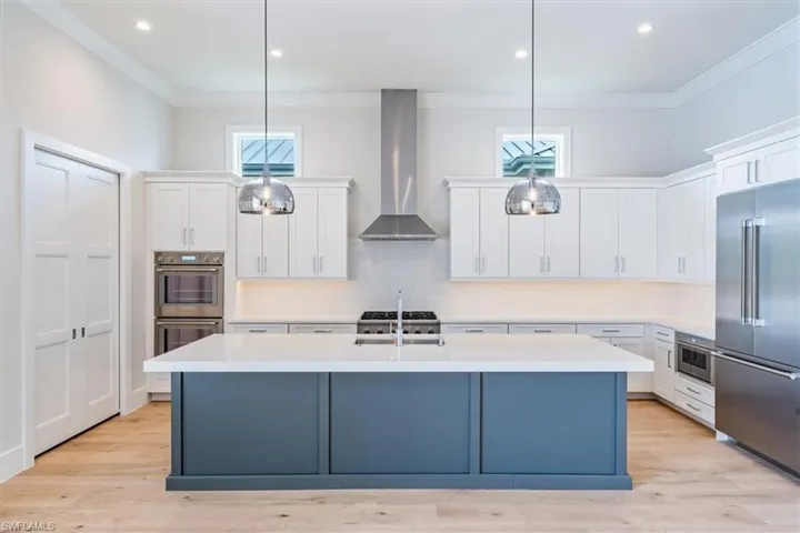 4529 Seagrove Landing Way (the Beach plan) is a Pending pre-construction sale. This is a photo of the kitchen in the Beach on Lot 9 (4518 Seagrove Landing Way - available & move-in ready).