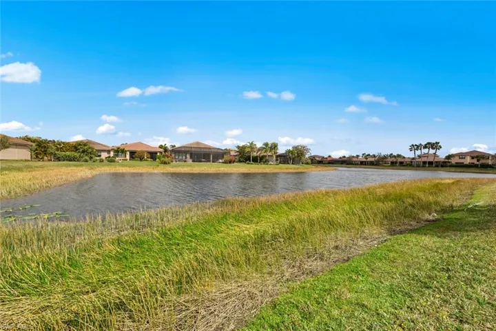 View of water feature featuring a residential view