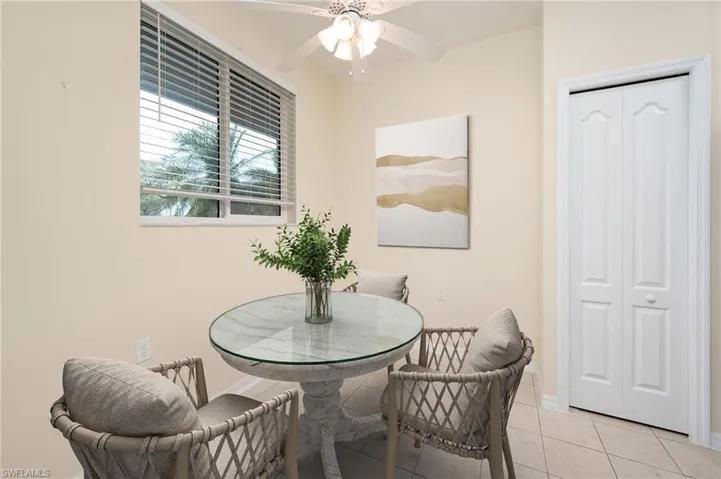COZY BREAKFAST NOOK OFF THE KITCHEN