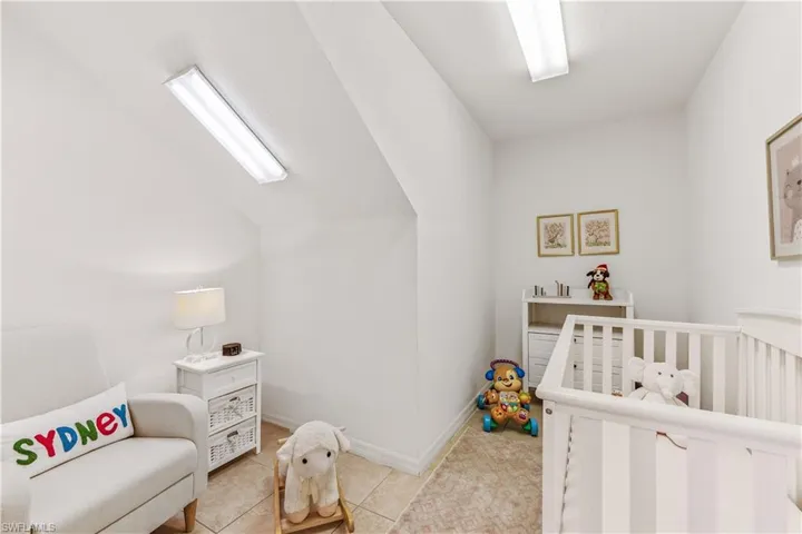 Bonus room currently used as a nursery...so versatile
