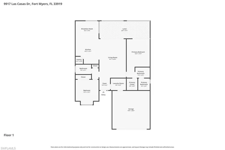 View of room layout