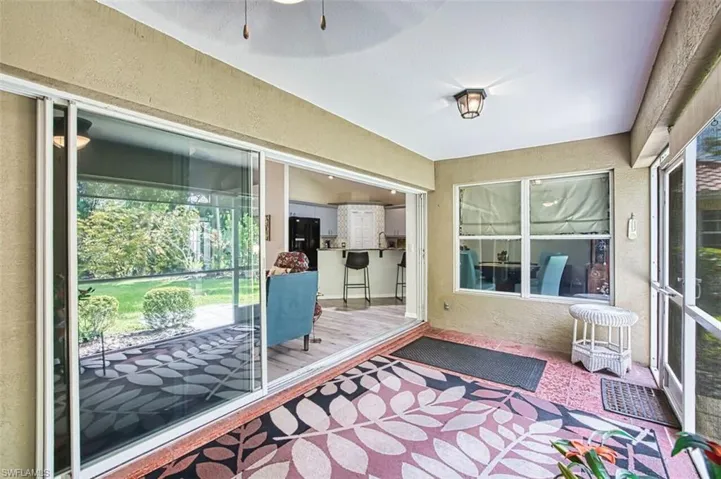 Sunroom / solarium with plenty of natural light