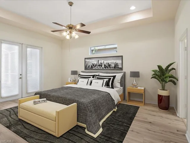 Master Bedroom Virtually Staged