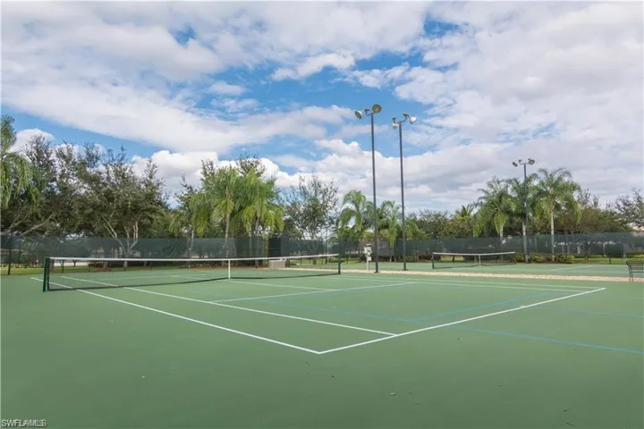 Tennis courts