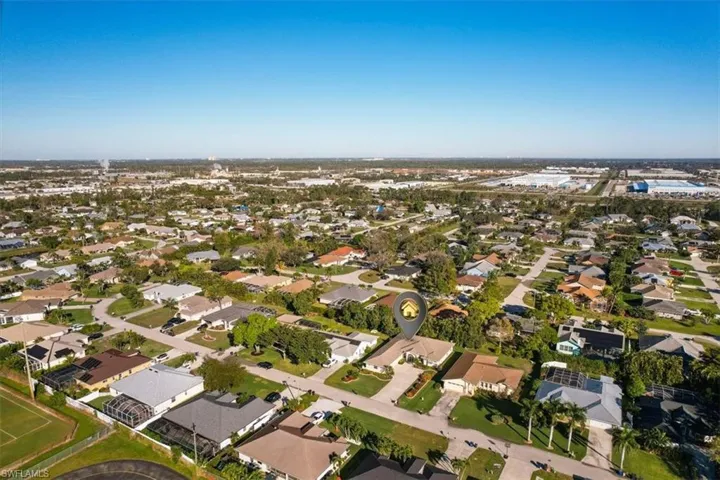 View of drone / aerial view