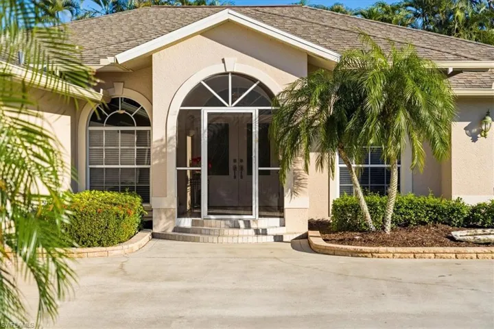 View of exterior entry