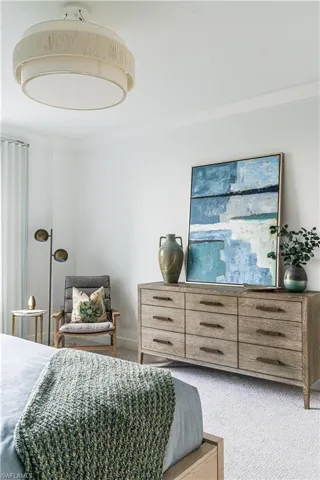 Master bedroom coastal contemporary design