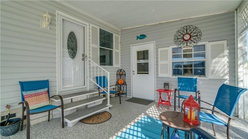 The 2nd outdoor living area (12' x 12') is also covered; providing shaded entertainment space. Beautiful....