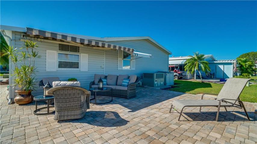 Deep and wide; brick pavers, fine furnishings, and a one of a kind view. Wow!