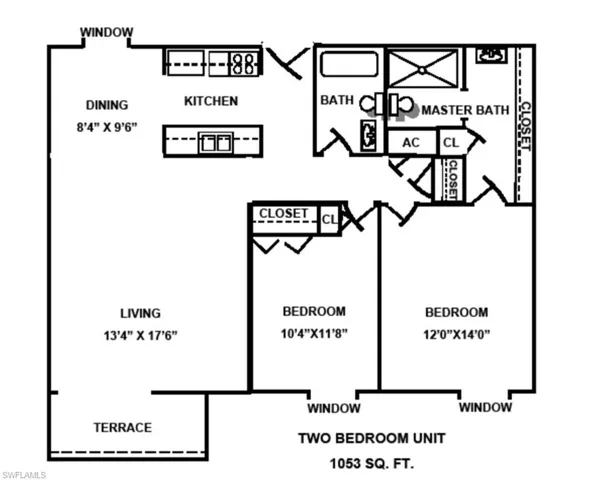 View of floor plan / room layout
