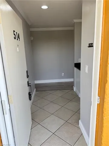 Entrance to property