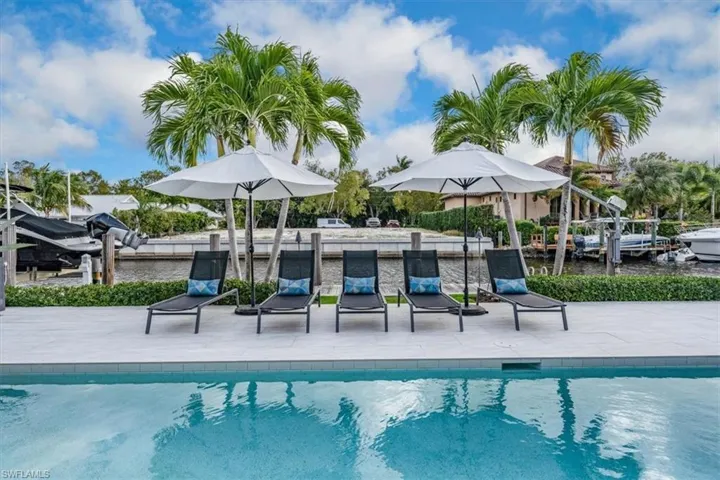 Pool and waterfront