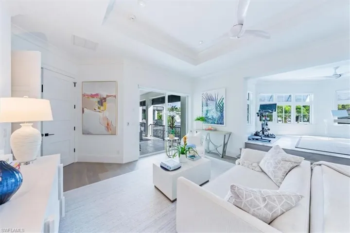 Primary Suite with views and access to lanai