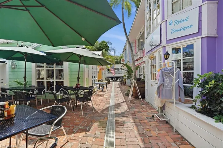 Onsite restaurants and shops