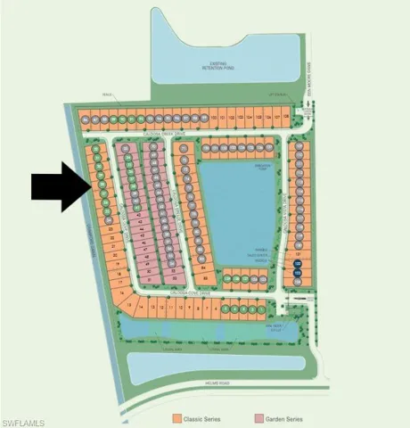Site map: Lot 28 - Western facing lanai