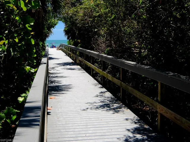 Surrounding community featuring view of water and beach