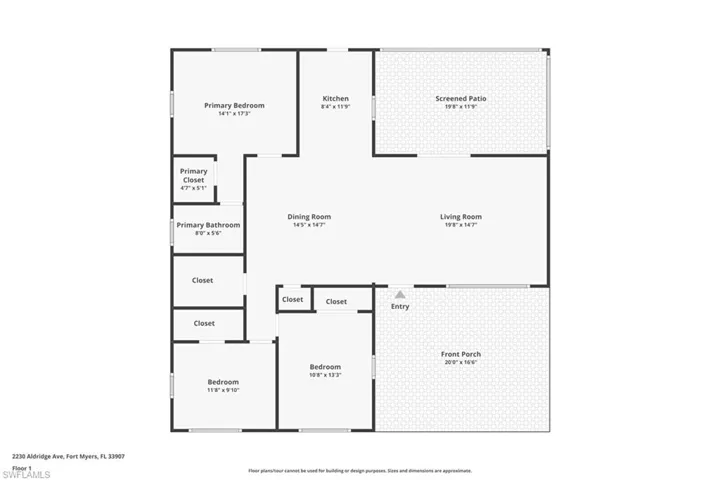 View of floor plan / room layout