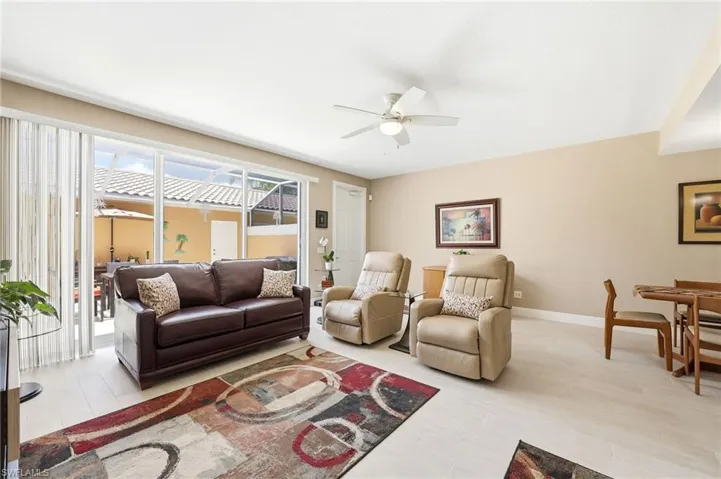 Living Room with access to Lanai